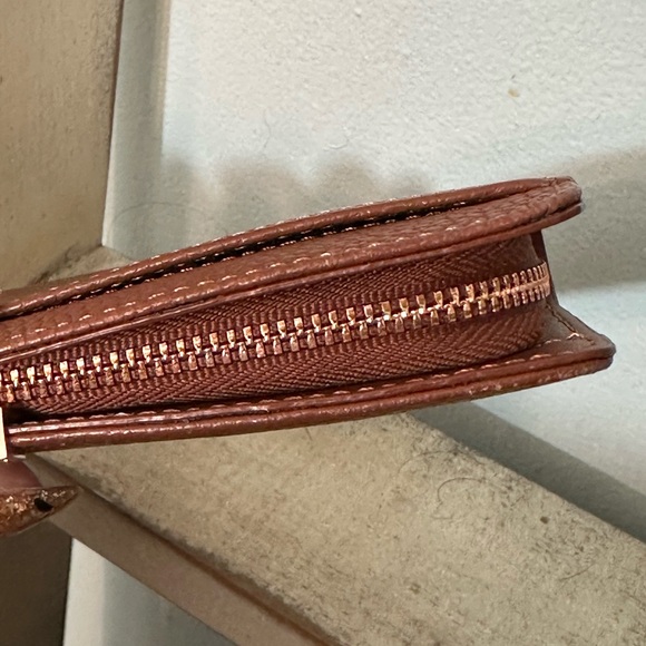 Ted Baker Tan Leather Zip Wallet - Picture 7 of 12